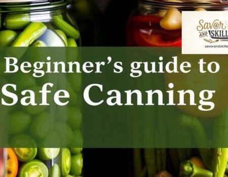 A Beginner’s Guide to Safe Canning and Food Preservation