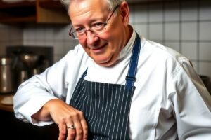 Who is the man behind the Albert Roux chef profile?