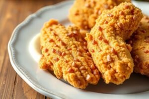 Ingredients for the Best Buttermilk Fried Chicken