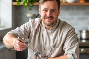 Who is the mastermind behind the Christian Puglisi chef profile?