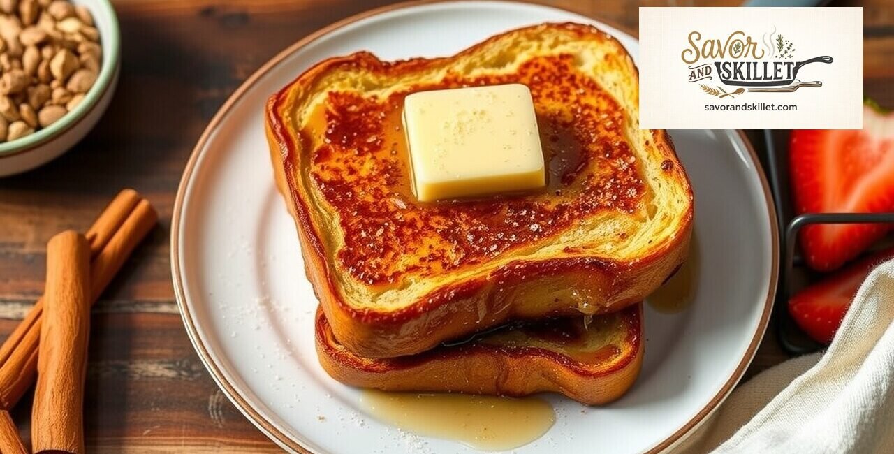 Classic French Toast with Crispy Edges and a Soft Center