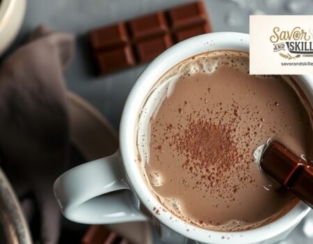 Creamy Hot Chocolate Made with Real Chocolate