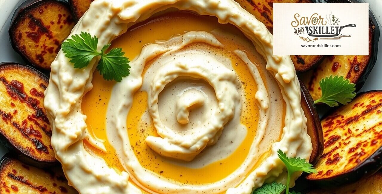 Easy Baba Ganoush with Smoky Eggplant