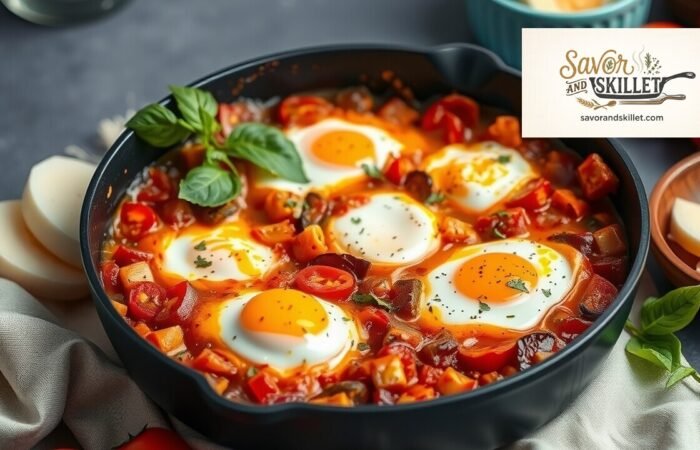 Easy Shakshuka Recipe with Step-by-Step Instructions
