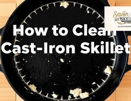 How to Clean a Cast Iron Skillet Without Damaging It