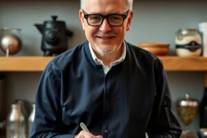 Who is the man behind the Pietro Leemann chef profile?