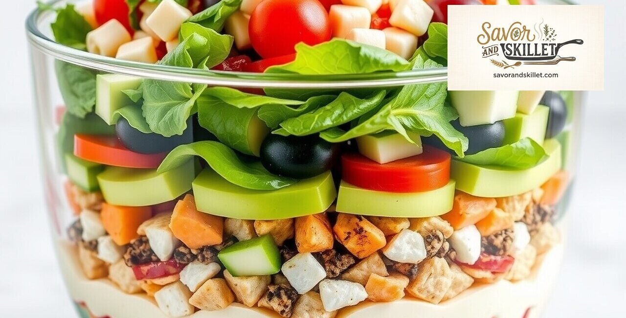 Seven Layer Salad Recipe: How to Make It Step by Step