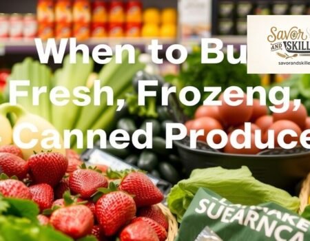 When to Buy Fresh, Frozen, or Canned Produce